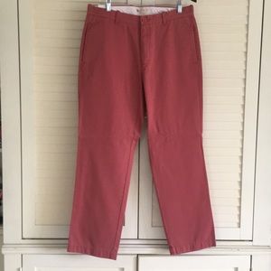 J Crew Men’s Cotton twill Pants size 33 x 30